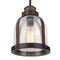 Westinghouse Pendant 60W Mini Cindy ORB Barnwood Accents Clear Seeded Glass 6356300 - alternate 5